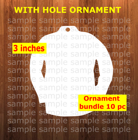 Flannel- with hole - Ornament Bundle Price