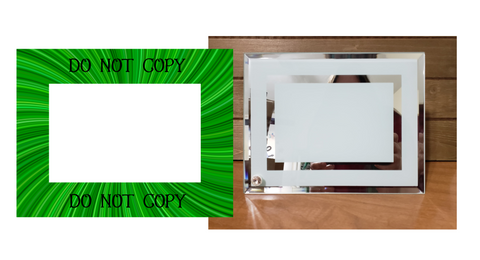 Digital download - Green burst design made for our frames - made for our sub blanks