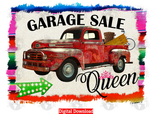 Garage Sale Queen (Instant Print) Digital Download