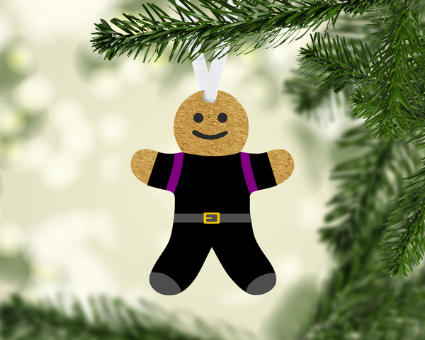 (Instant Print) Digital Download - Gingerbread man delivery man design - made for our blanks