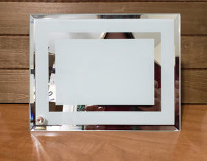 Glass mirrored frame - Sublimation blank