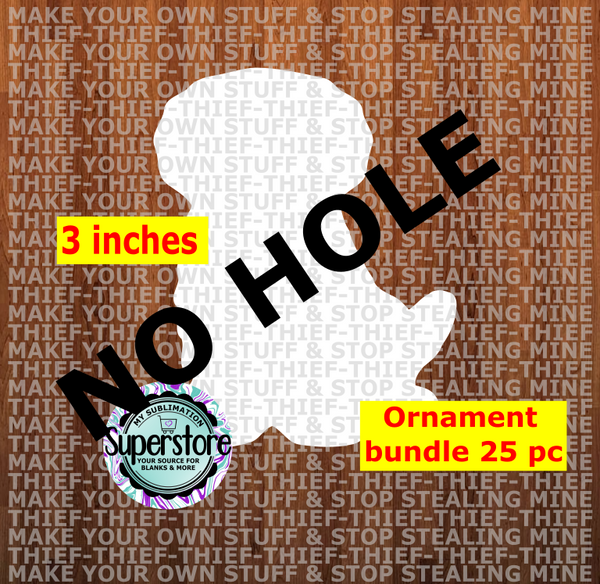 Golden Doodle - withOUT hole - Ornament Bundle Price