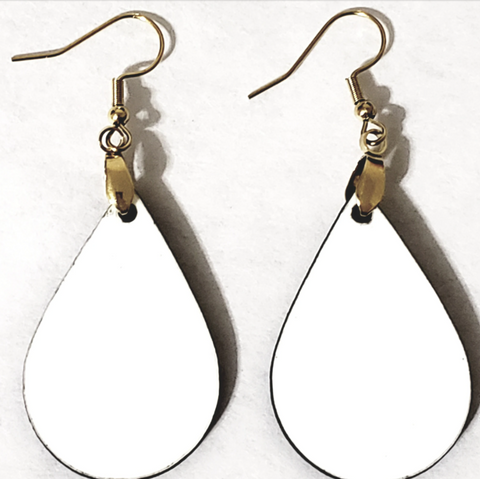 (Gold)  Pinch style earring hardware 50pc bundle