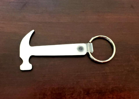 Hammer Keychain - Single sided or double sided - Sublimation Blank