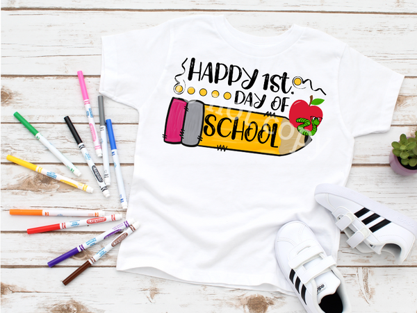 (Instant Print) Digital Download - Happy first day of school