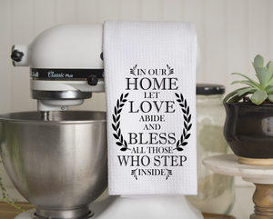 (Instant Print) Digital Download - In our home let love abide and bless all those who step inside