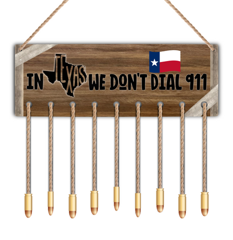 Digital Download - In Texas we don't dial 911 - made for our blanks