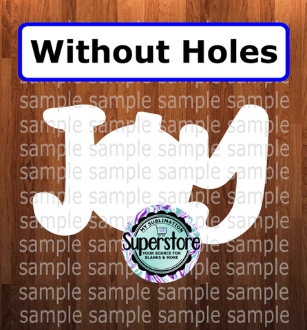 Joy - withOUT holes - Wall Hanger - 5 sizes to choose from - Sublimation Blank