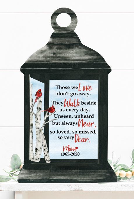 (Instant Print) Digital Download -Those we love lantern - made for our blanks