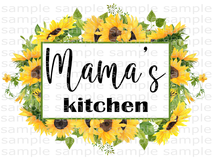 (Instant Print) Digital Download - Mama's Kitchen
