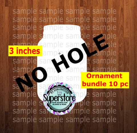 Mason jar - NO hole - Ornament Bundle Price
