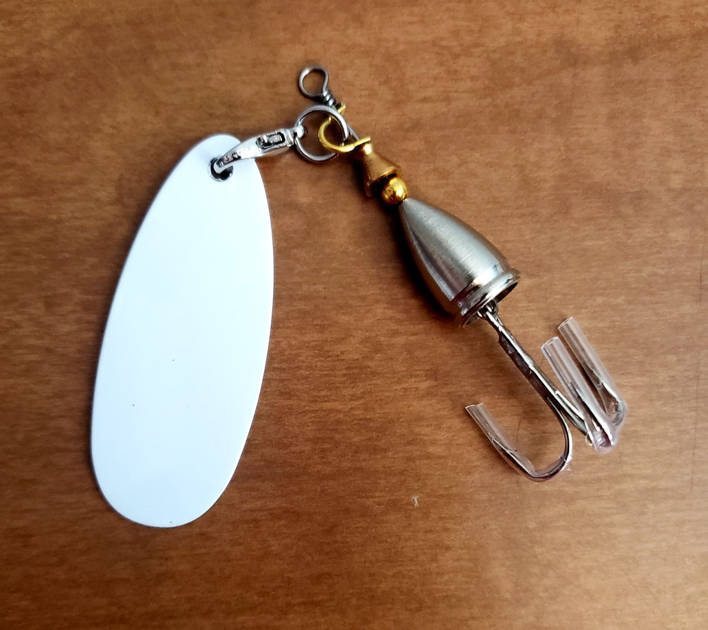 Flat Metal fishing lure - 1pc or bulk 10pc option – My Sublimation