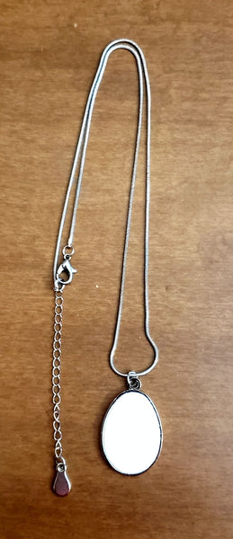 3pc oval jewerly set - neckalce - earrings - bracelet