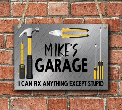 (Instant Print) Digital Download - Garage sign