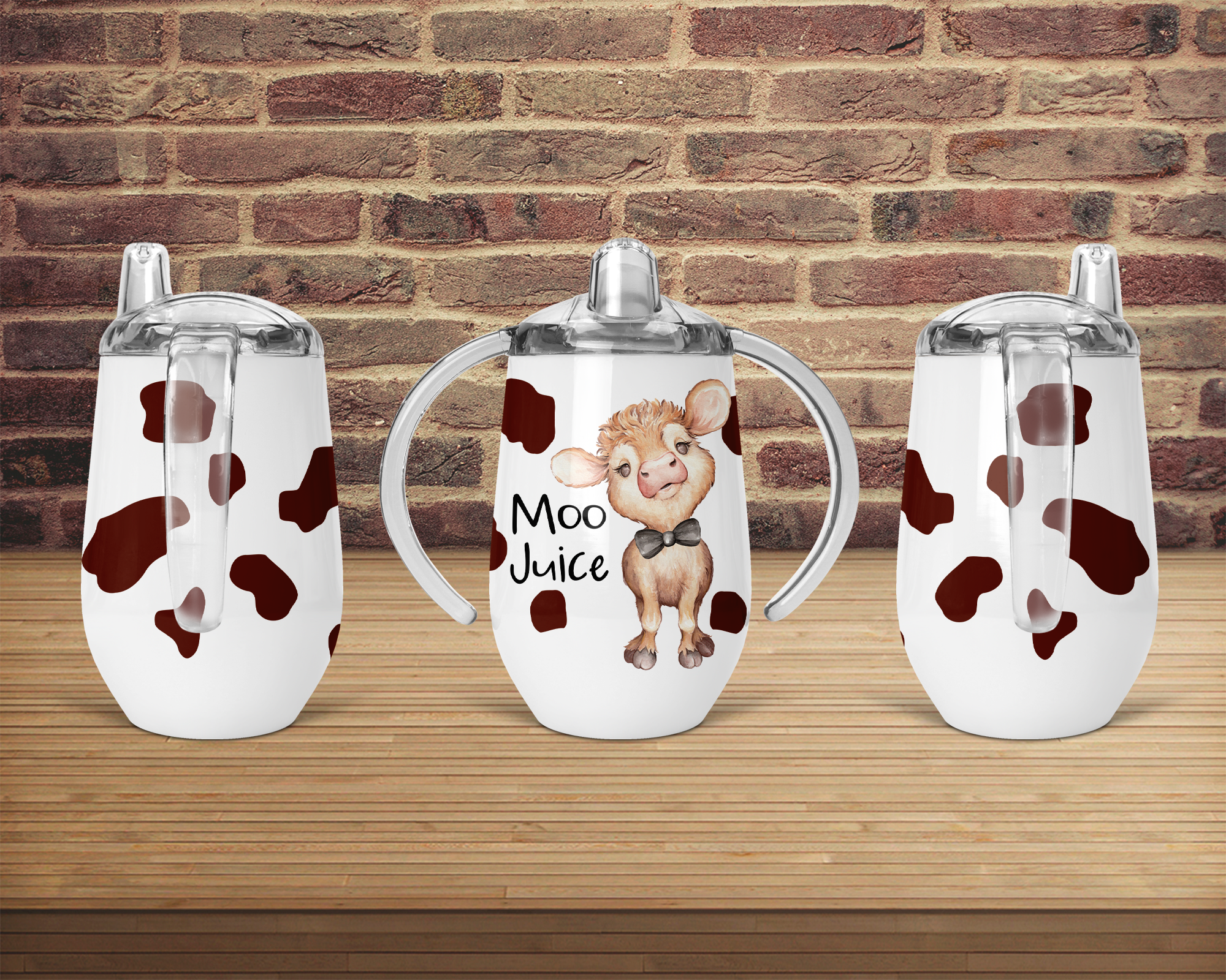 (Instant Print) Digital Download - Moo juice sippy cup Designs , made for our sippy cups