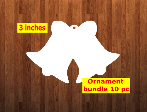 Double bell shape 10pc or 25 pc Ornament Bundle Price