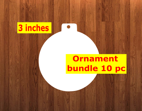 Bulb shape 10pc or 25 pc Ornament Bundle Price