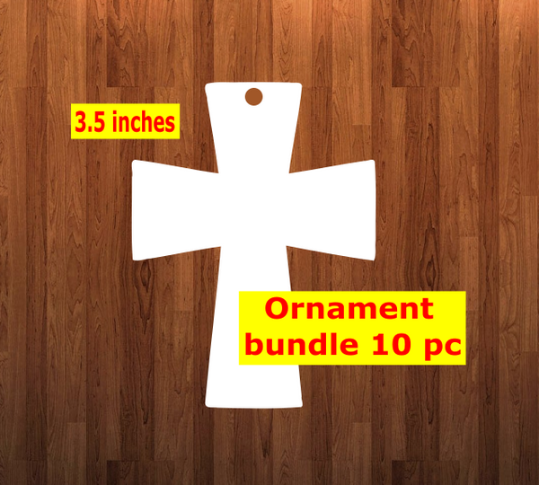 Cross shape 10pc or 25 pc  Ornament Bundle Price