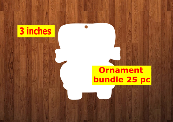 Truck shape 10pc or 25 pc Ornament Bundle Price