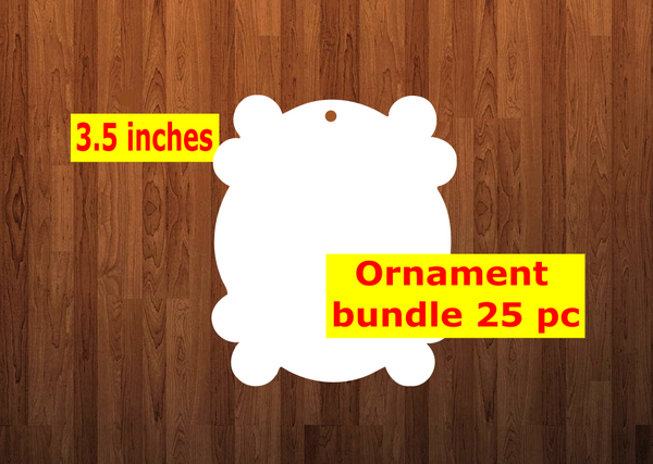 Friends frame shape 10pc or 25 pc Ornament Bundle Price