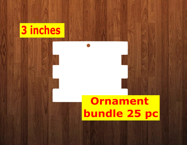 Wood plank 10pc or 25 pc Ornament Bundle Price