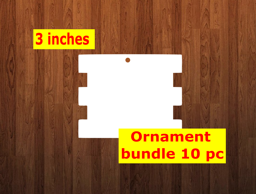 Wood plank 10pc or 25 pc Ornament Bundle Price