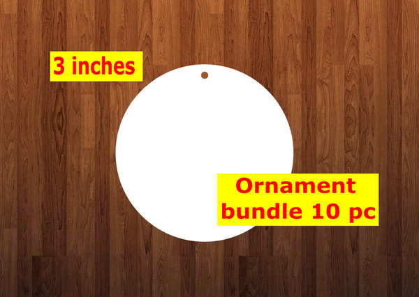 Circle 10pc or 25 pc Ornament Bundle Price