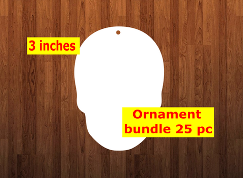 Skull 10pc or 25 pc Ornament Bundle Price
