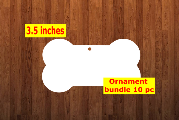 Dog bone 10pc or 25 pc Ornament Bundle Price