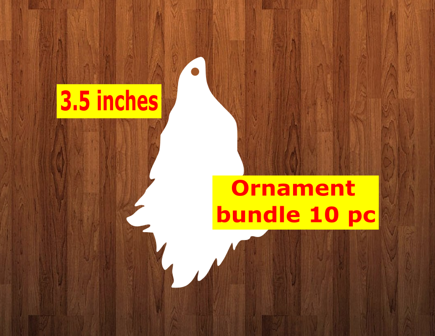 Gnome WITHOUT feet 10pc or 25 pc Ornament Bundle Price