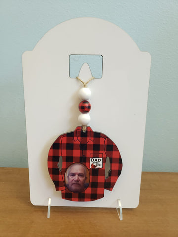 Ornament display stand for pictures