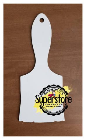 Paint brush WITH hole - Wall Hanger - 6 sizes to choose from - Sublimation Blank