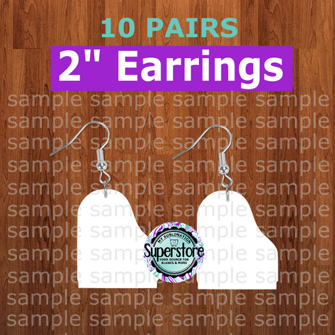 Piano - earrings size 2 inch - BULK PURCHASE 10pair