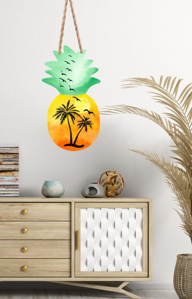 (Instant Print) Digital Download - Pineapple sunset - Made for out MDF blanks