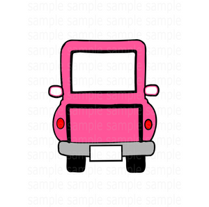 (Instant Print) Digital Download - Pink truck