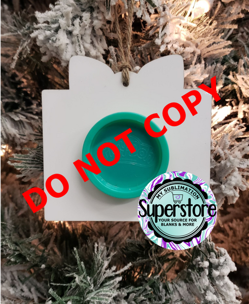 Gift with hole cut out for mini play doh - 1pc or 10pc option