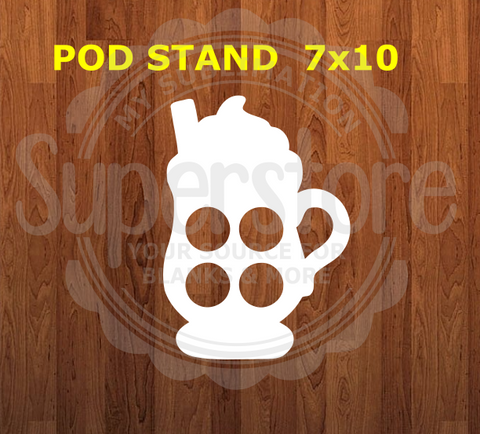 7x10 Coffee Pod Stand - Feet Included