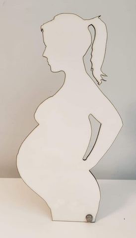 Pregnant mom stand -  Sublimation Blank