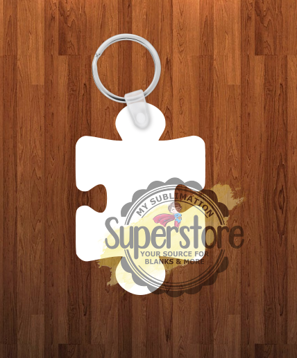 Double Sided Wood Sublimation Keychain Blanks
