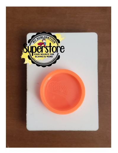Rectangle with hole cut out for mini play doh - 1pc or 10pc option – My  Sublimation Superstore