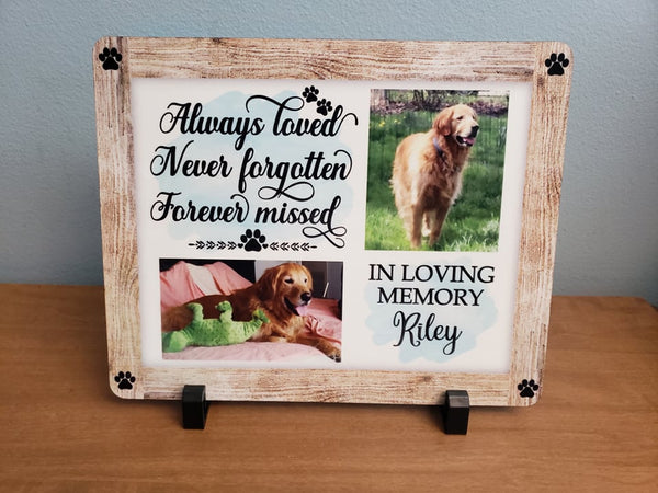 (Instant Print) Digital Download - Pet -In loving memory design (pink & blue bundle - made for our blanks