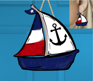 Digital Download - 2pc sail boat design bundle  - made for our blanks