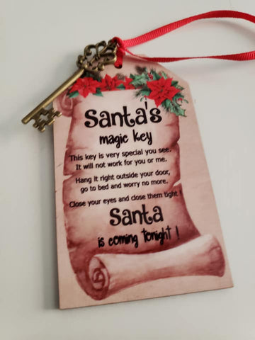 (Instant Print) Digital Download -  Santa Key Design