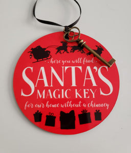 (Instant Print) Digital Download -  Santa Key Design