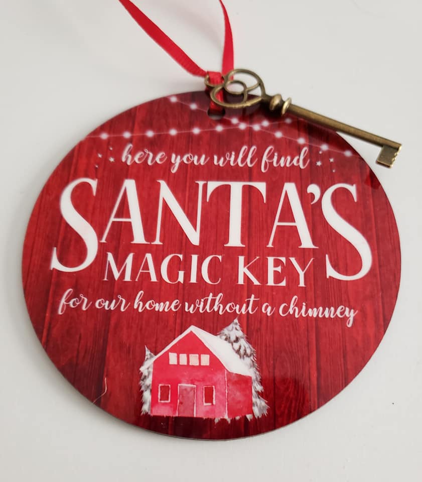 (Instant Print) Digital Download - Santa Key Design – My Sublimation ...