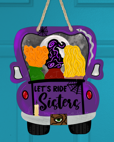 (Instant Print) Digital Download - Let's ride sisters truck - with & without words