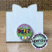 Gift with hole cut out for mini Slimes