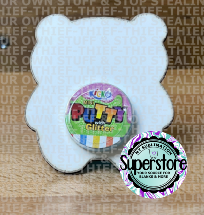 Panda with hole cut out for mini Slimes