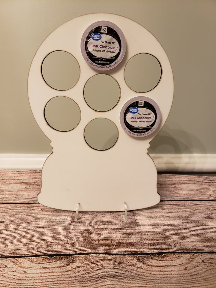 7x10 Coffee Pod Stand - Feet Included