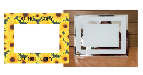 Digital download - Sunflower design made for our frames - made for our sub blanks